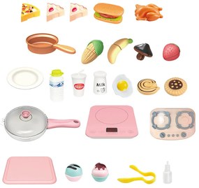 Bucatarie de jucarie vis, roz