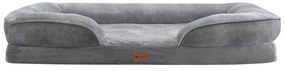 Jusky Pat pentru caini Sheena XL 105 x 82 cm - gri