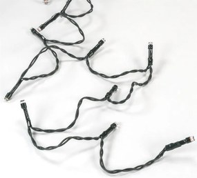 Lanț cu lumini de Crăciun - 3,9 m, 40 LED, 9 funcții intermitente