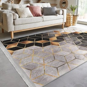 Covor gri-auriu 120x180 cm – Mila Home