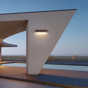Aplica LED CCT ambientala de exterior IP65 LANE corten 19W