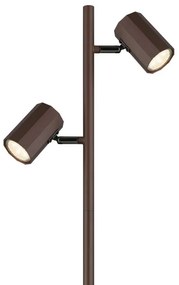 Lampadar cu 2 Spoturi directionabile JAMES bronz