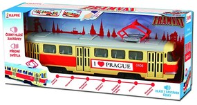 Tramvai Tatra T3, anunță stațiile în limba cehă, 28 cm - PRAGUE