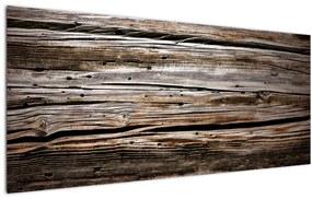 Tablou - lemnele de sezon (120x50 cm), în 40 de alte dimensiuni noi
