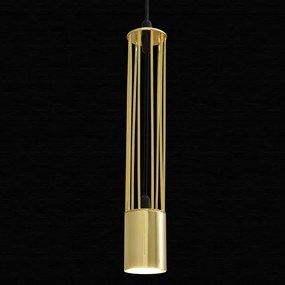 LED Lustră pe cablu BARS 1xGU10/4,8W/230V aurie