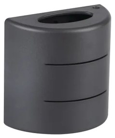 Kanlux 39184 - Aplica de perete LED pentru exterior REFAZI LED/6W/230V IP54 antracit