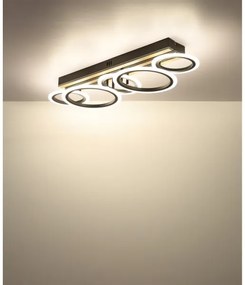 Globo 67360D4 - Plafonieră LED BLEVINS 34W/230V 3000/4200/600K 25x74,5 cm