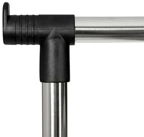 Suport de haine retractabil Compactor ECO Stender, negru