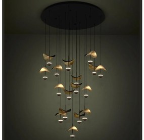 Lustră LED dimabilă pe cablu Eglo 390341 DRACERA 17xLED/2,3W/230V d. 78 cm