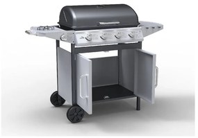 Grătar mobil de grădină pe gaz Cattara Master Chef Flame Tamer