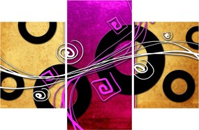 Tablou abstracției (90x60 cm)