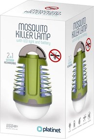 Lampa anti insecte reincarcabila 6500k ip44