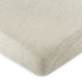 Cearșaf de pat 4Home, din bumbac fin, gri, 90 x 200 cm, 90 x 200 cm