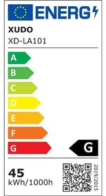 Plafoniera LED Xudo, 45W, 2900 lm, temperatura de culoare ajustabila, telecomanda, IP20