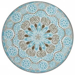 Suport pentru ghivece Blue, Decoris, 20x20x65 cm, fier