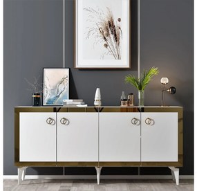 Dulap Muvuta 1 (albă + auriu) . 1093502