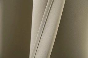 Perdea OXFORD 140x250 cm, bej deschis Agatat: Inele metalice