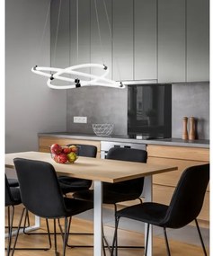 Eglo 39839 - Lustră LED pe cablu BANDERILLAS LED/22W/230V