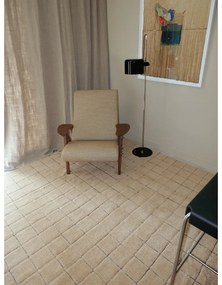 Covor chihlimbar țesut manual din lână 170x240 cm Mosaic Amber – Lorena Canals