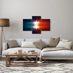 Tablou abstract cu glonț activ (90x60 cm)