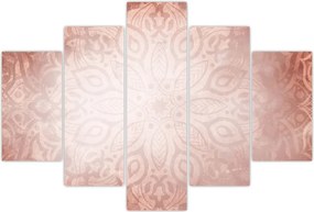 Tablou - Mandala roz (150x105 cm)