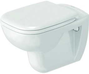 Duravit 45351900A1 - Vas WC suspendat D-CODE cu capac, ceramică/alb lucios