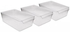 Set Organizatoare pentru Frigider, Transparent, 964FRM3413