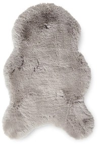 Blană gri deschis sintetică 60x90 cm Super Teddy – Think Rugs