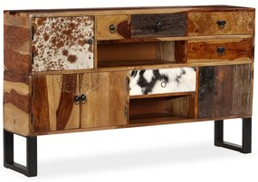 244931 vidaXL Servantă Lemn masiv de palisandru, 140x30x80 cm