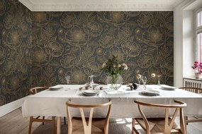 Fototapet, Golden Poppy, Midnight, Rebel Walls