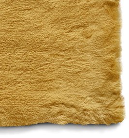 Covor Think Rugs Teddy, 60 x 120 cm, galben