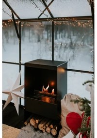 Șemineu BIO cu telecomandă Planika Senso Stove BEV 83,5x48 cm 2,5kW