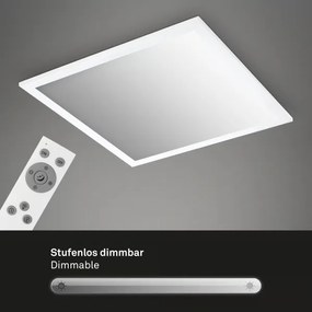 Brilo - Plafonieră LED reglabilă LED/21W/230V 38x38 cm albă