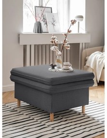 Taburet gri închis Simon – Miuform