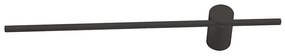 Aplica LED design liniar minimalist TOBAGO 12W neagra