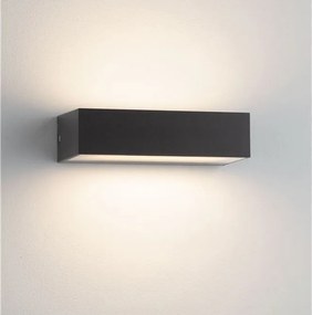 Aplica LED iluminat sus si jos IP65 LAB negru