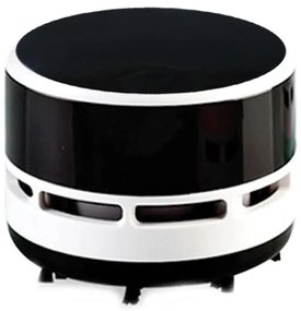 Mini aspirator Attractive, baterie 2xAA, Potrivit pentru praf si frimituri, 8x6 cm, Negru