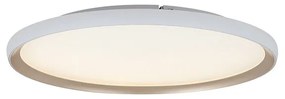 Plafoniera LED CCT, diametru 60cm, Alb-Auriu, ZB-25188