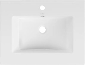 Mexen Atena chiuvetă încastrată în blat 61 x 46 cm, albă - 25016000