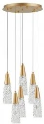 Suspensie moderna 5 becuri G9 Kovac 9160196 Nova Luce