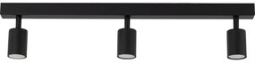Spot NEX 3xGU10/10W/230V negru