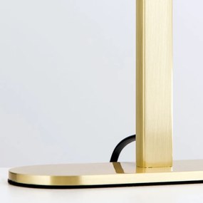 Veioza/Lampa de masa LED moderna AUFTAKT auriu/negru