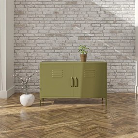 Dulap verde din metal 98x63 cm Bradford – Støraa