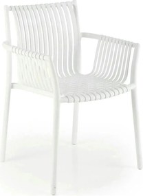Scaun K492, alb, polipropilena, 60X56X84 cm