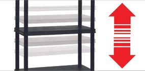 Regál Plus 80/5