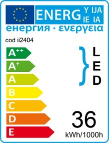 APLICA LED DIMABILA CU TELECOMANDA 3 FUNCTII 36W