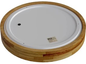 Plafonieră LED RONDO LED/36W/230V d. 40 cm stejar APLED