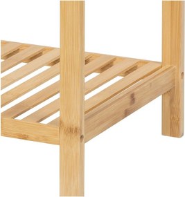 Etajeră de baie în culoare naturală din bambus 37x83 cm Skaren – Bonami Essentials