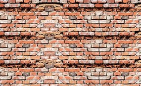 Fototapet - Red Brickwall (254x184 cm)