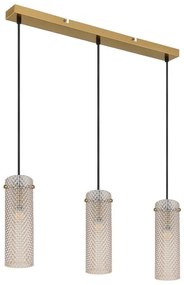 Lustra suspendata design decorativ Karolo 3L, 15775-3H GL